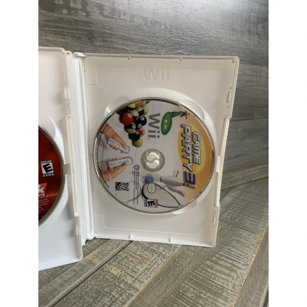 NBA 2K13 +‎ Game Party 3  (Nintendo Wii 2012) Lot Of 2 Games Bundle Basketball